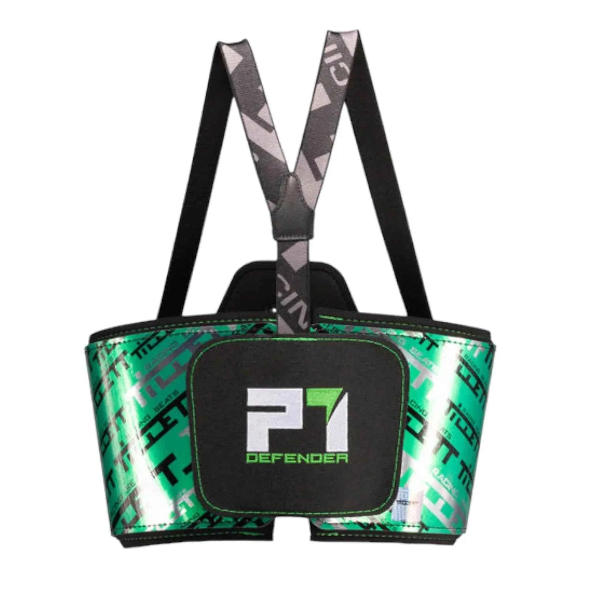 Tillett P1 Defender FIA Approved Karting Rib Protector Green