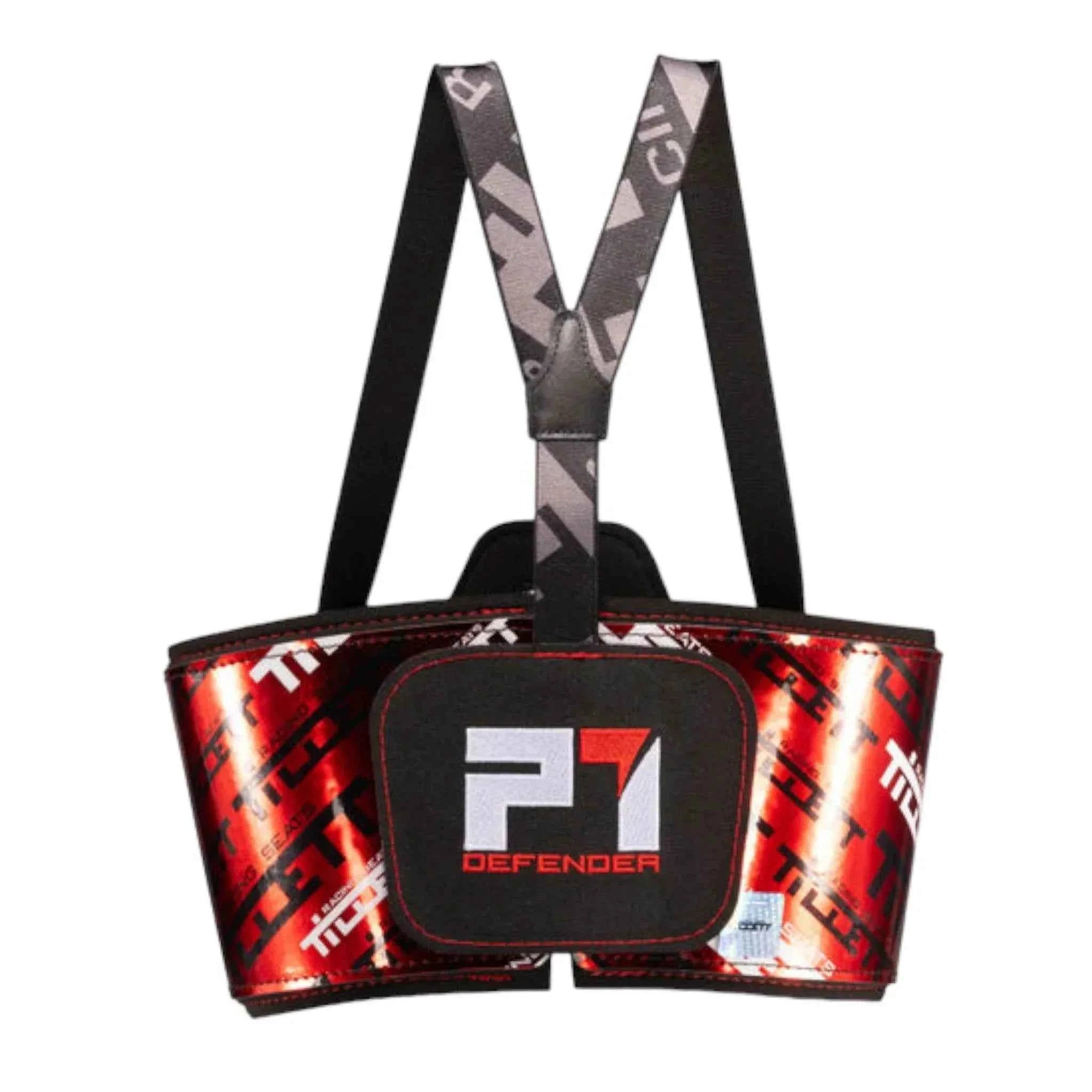 Tillett P1 Defender FIA Approved Karting Rib Protector Red