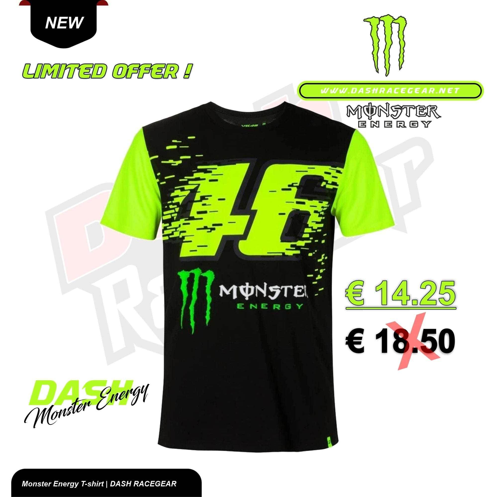 VALENTINO ROSSI VR46 MONSTER ENERGY T-SHIRT Men's