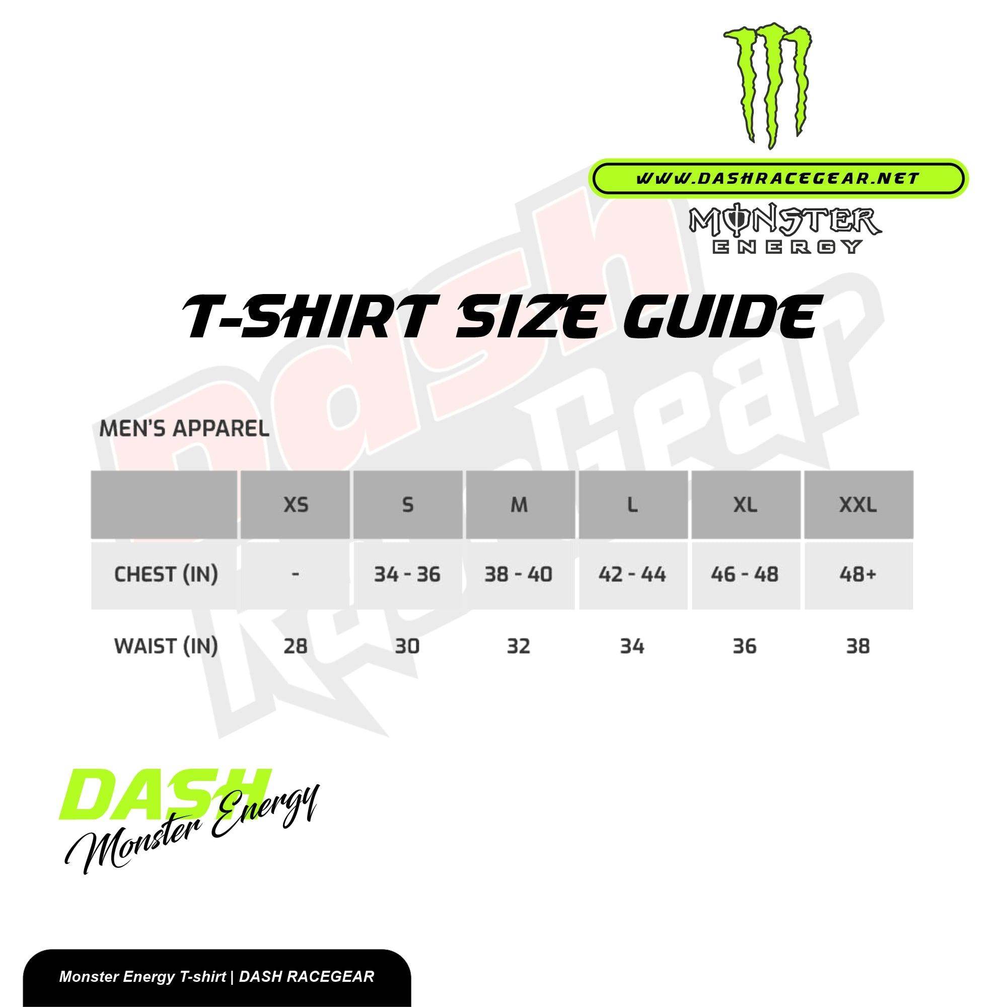 VALENTINO ROSSI VR46 MONSTER ENERGY T-SHIRT - Dash Racegear Store
