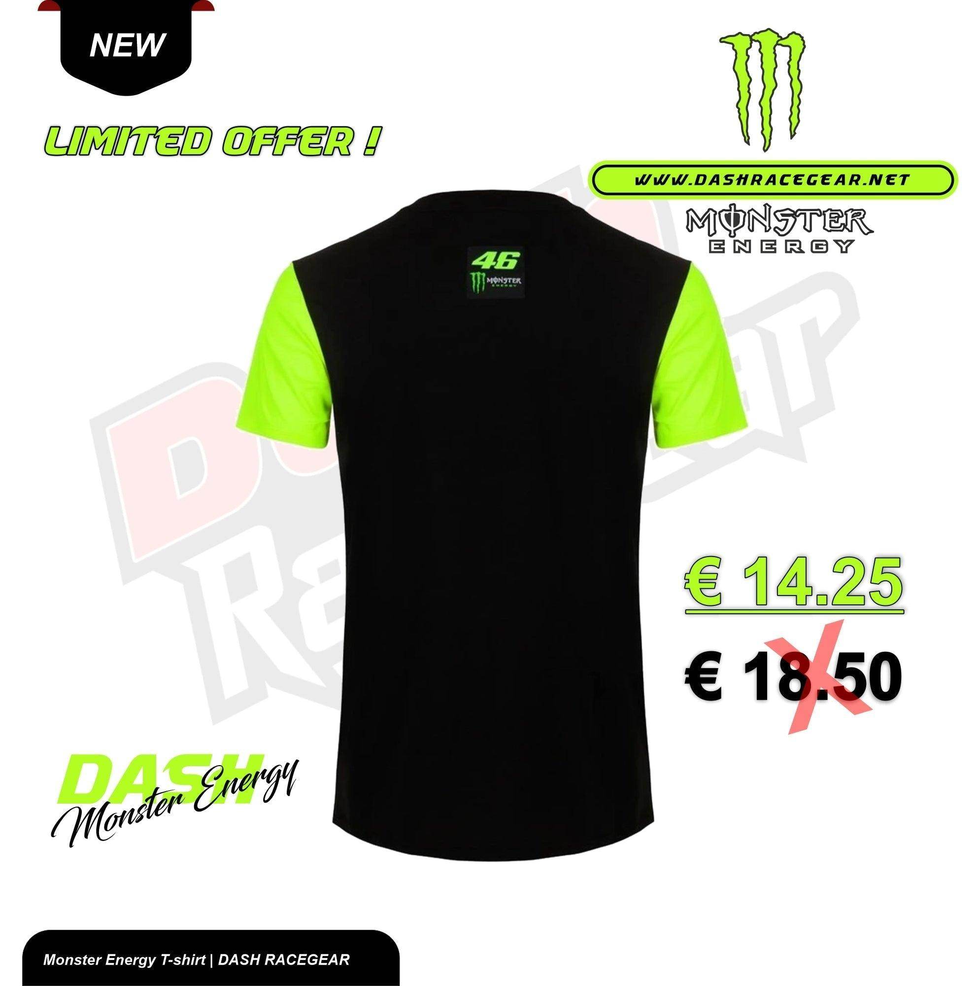 VALENTINO ROSSI VR46 MONSTER ENERGY T-SHIRT - Dash Racegear Store