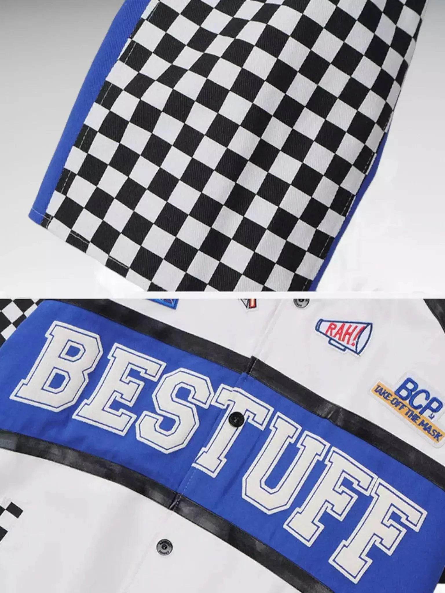 Vintage Checkerboard Jacket - Dash Racegear Store