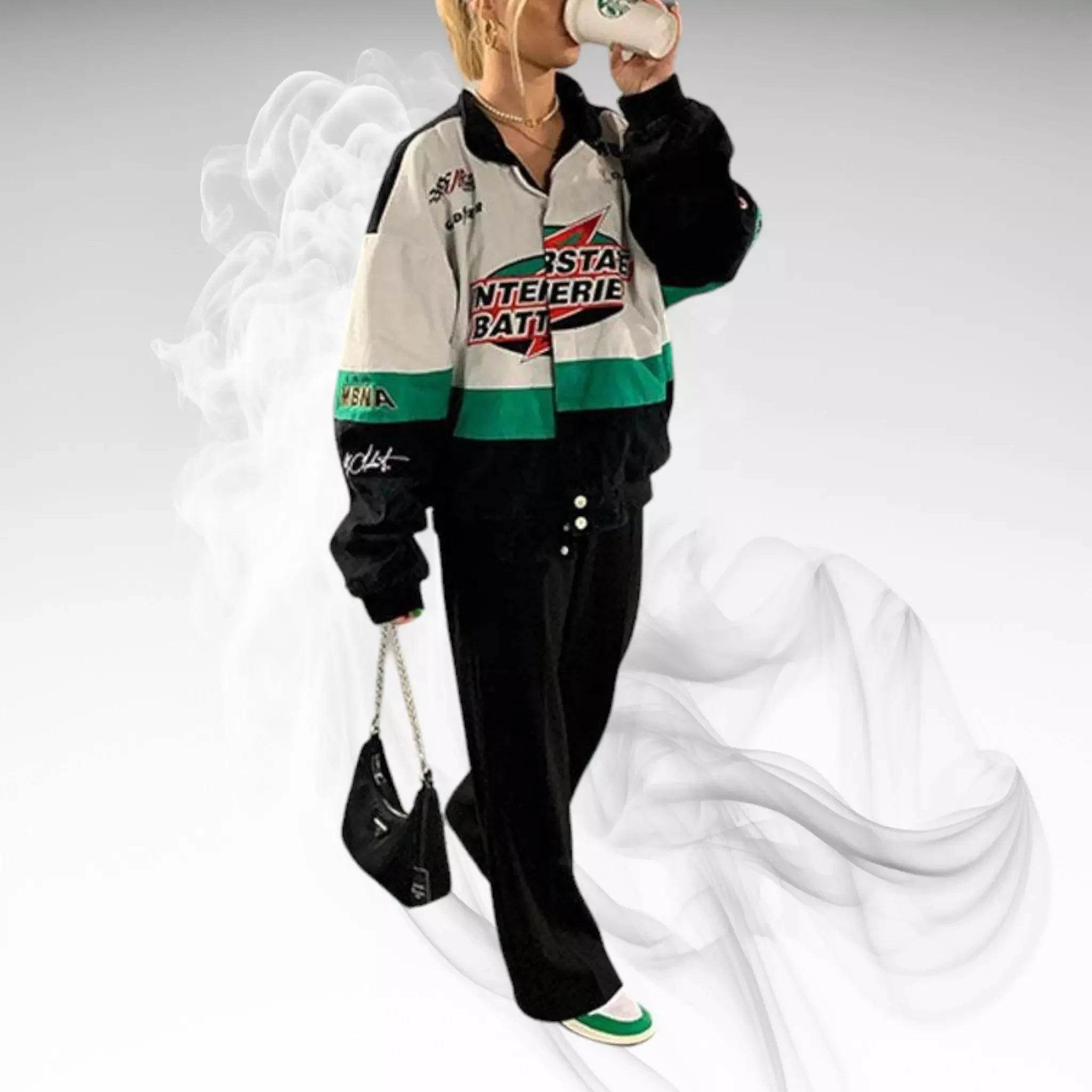 VINTAGE INTERSTATE BATTERIES NASCAR RACING JACKET - Dash Racegear Store