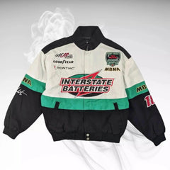 VINTAGE INTERSTATE BATTERIES NASCAR RACING JACKET