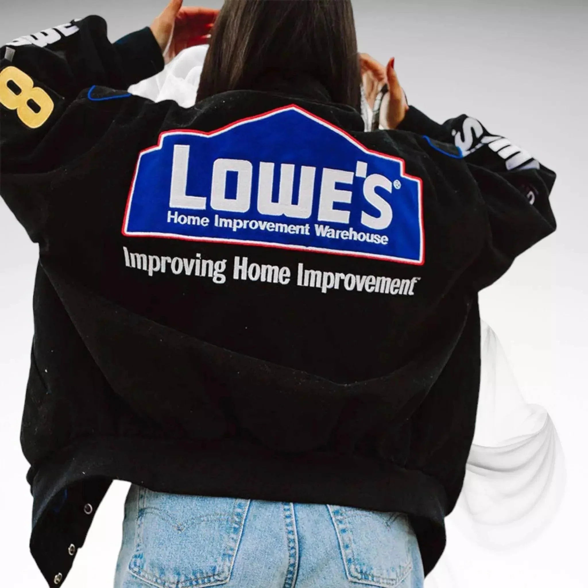 Vintage Lowe's Nascar Racing Jacket