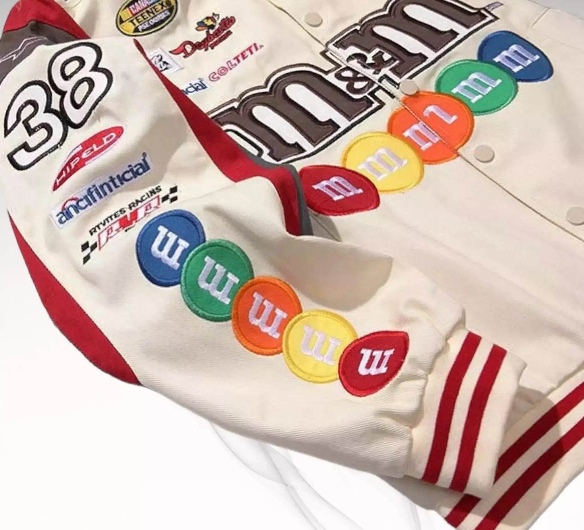 Vintage M&M Racing Embroidered Jacket - Dash Racegear Store