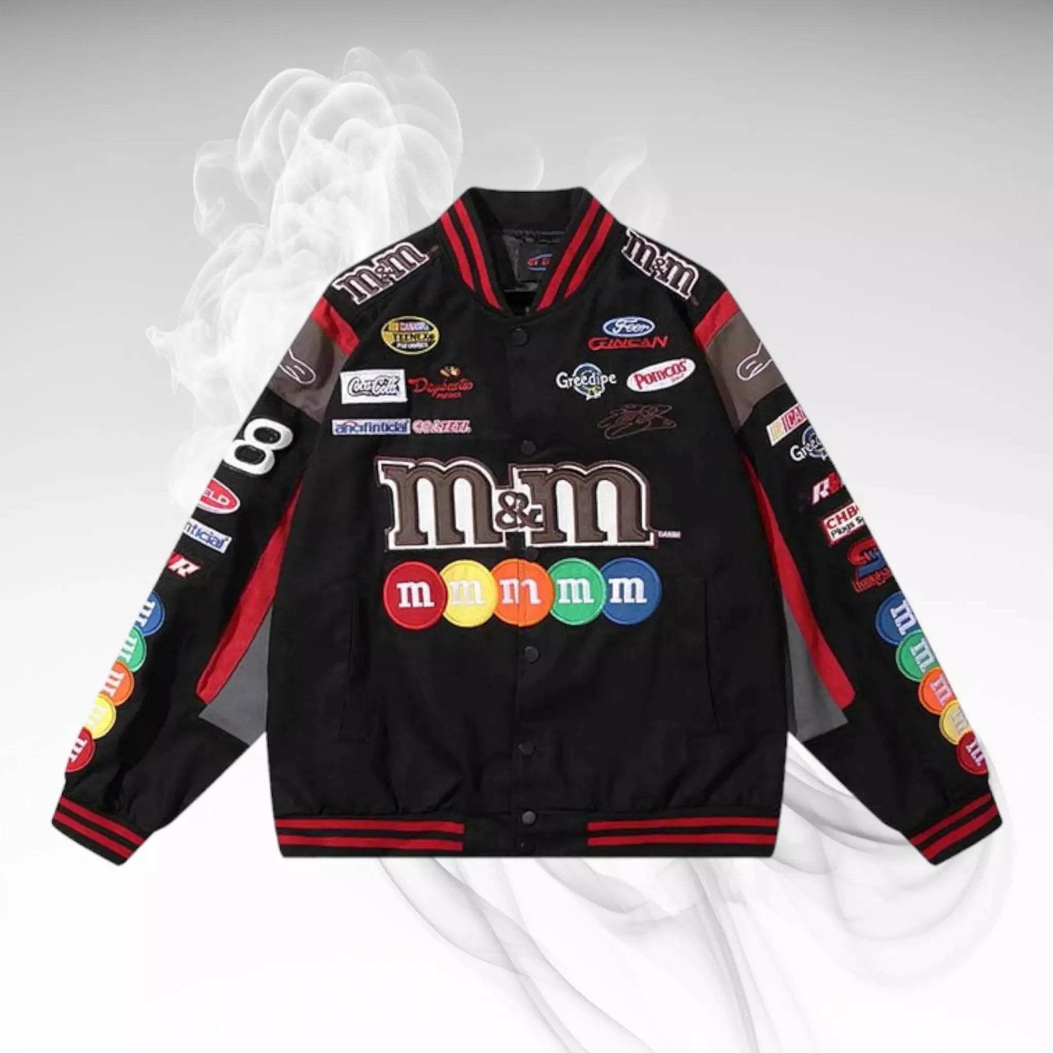 Vintage M&M Racing Embroidered Jacket - Dash Racegear Store