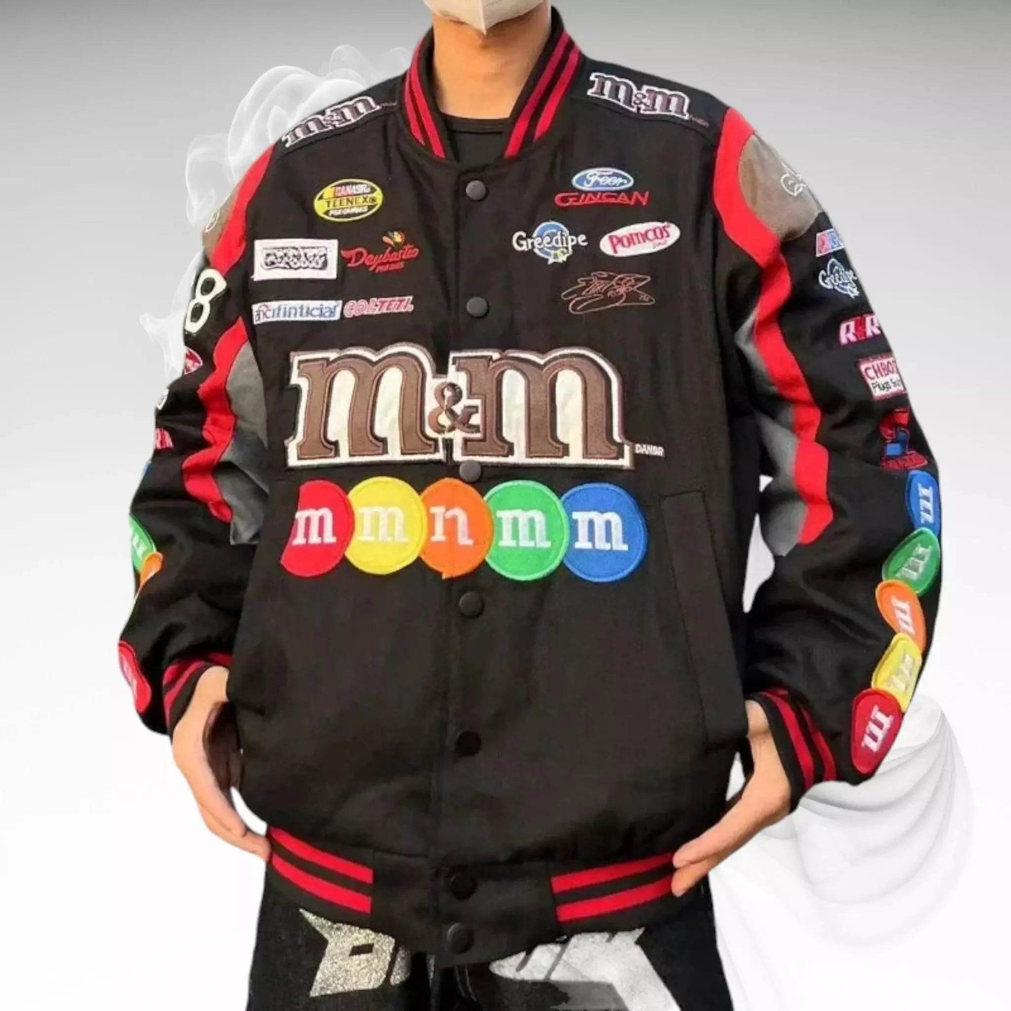 Vintage M&M Racing Embroidered Jacket - Dash Racegear Store