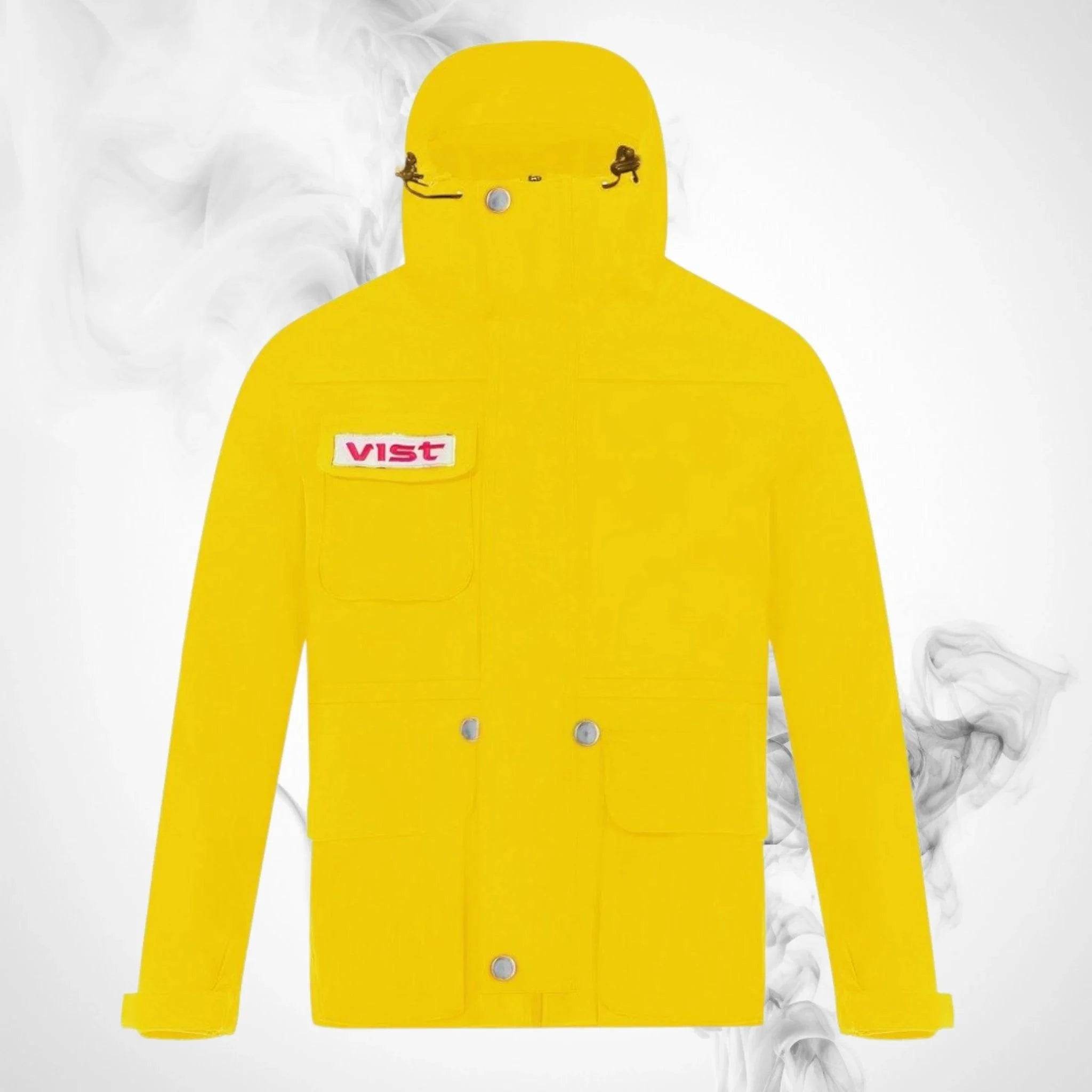 Ski VIST Raincoat Jr Yellow - 2019/20 - Dash Racegear Store