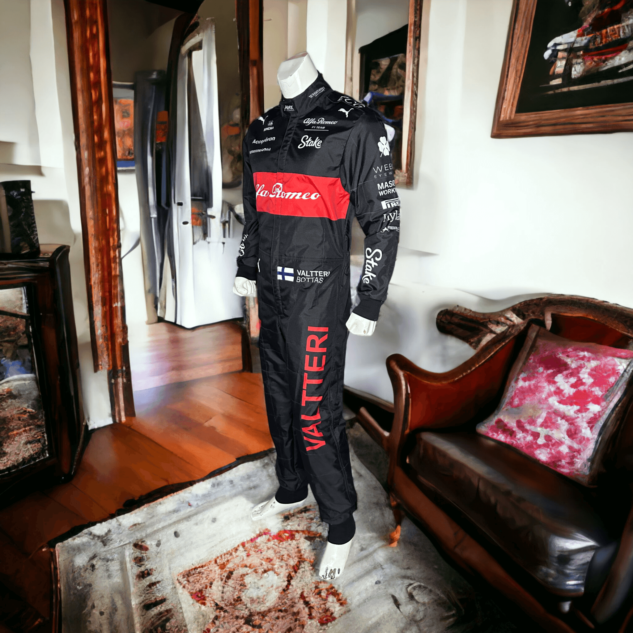 Valtteri Bottas Alfa Romeo Race Suit 2023 NEW - Dash Racegear Store