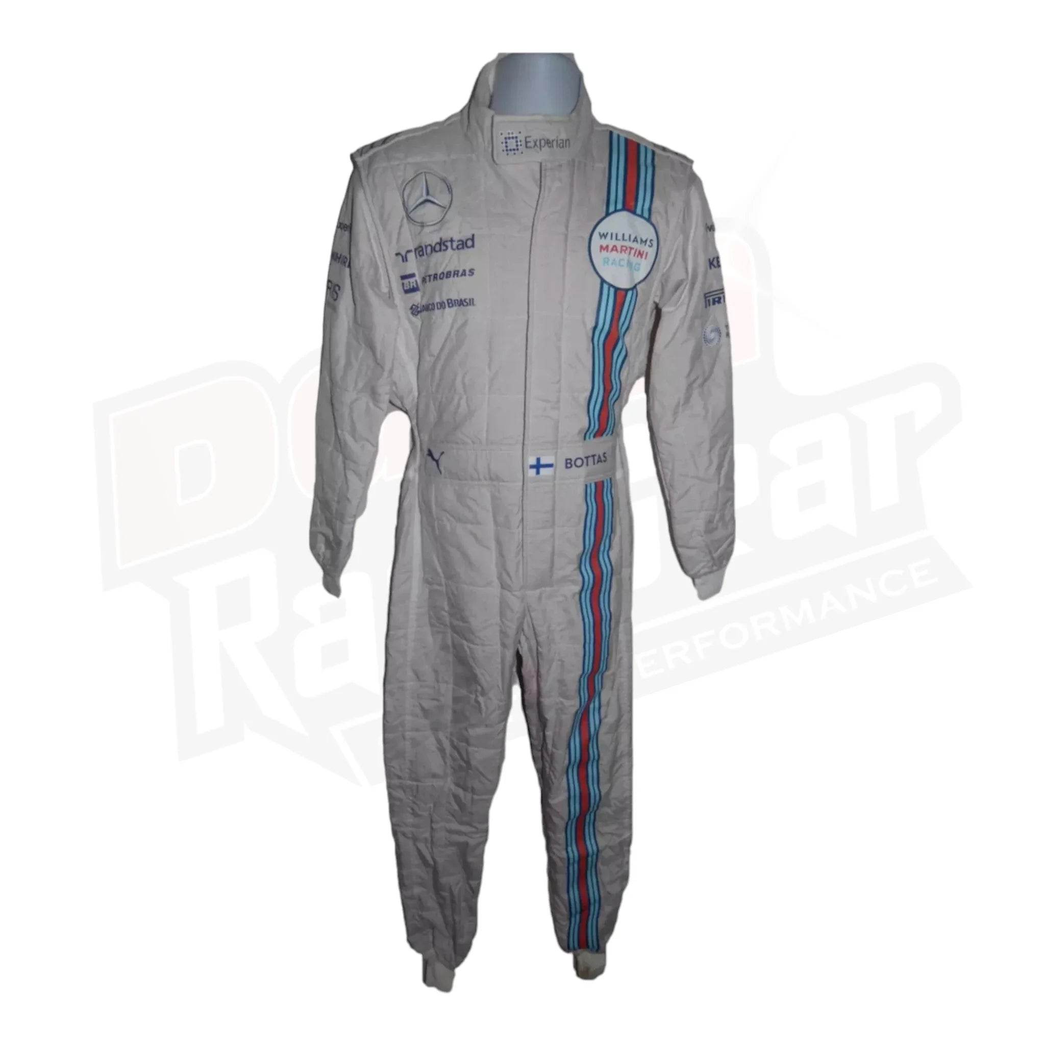 Valtteri Bottas 2014 Williams Martini race suit – Russian GP spec - Dash Racegear Store