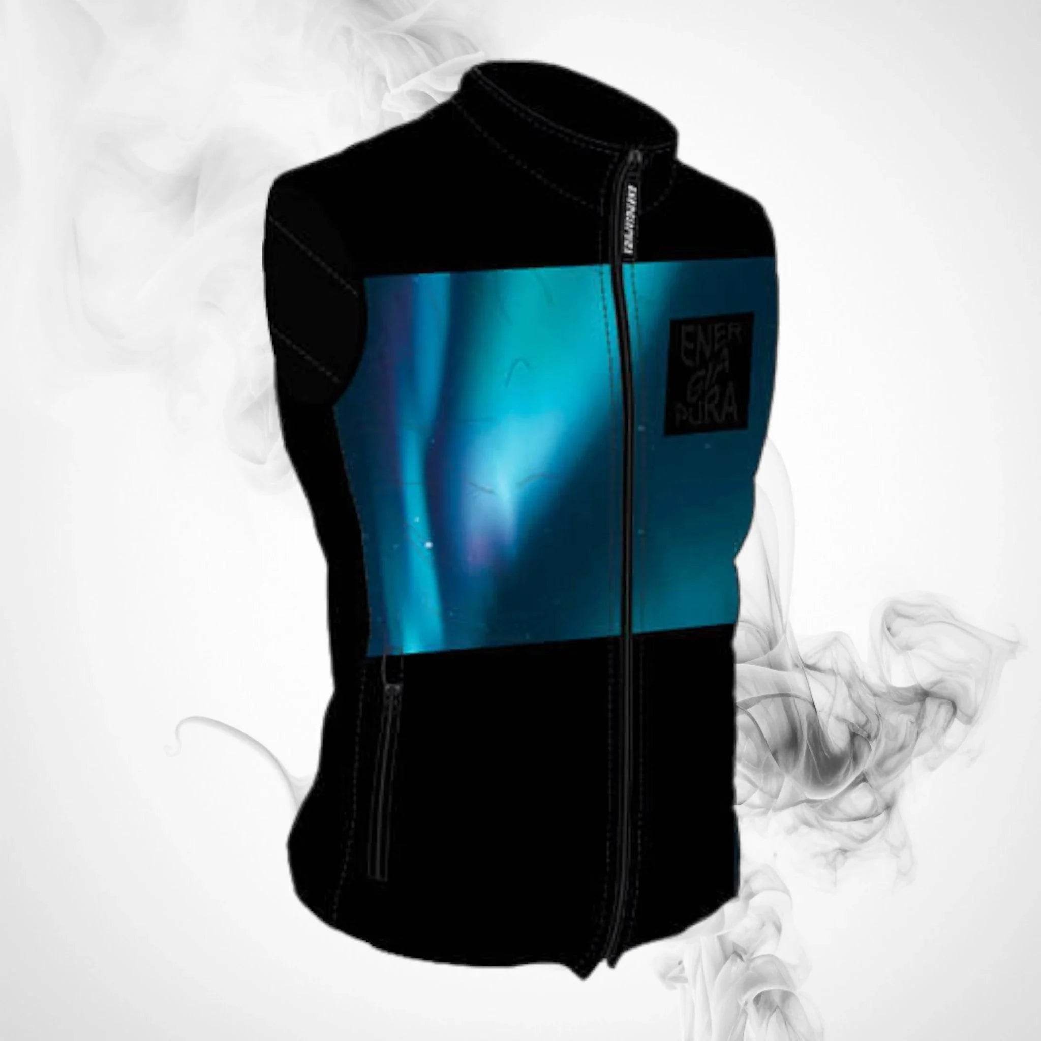 Ski Vest ENERGIAPURA Veret Life Vest Black/Aurora Blue - 2022/23 - Dash Racegear Store