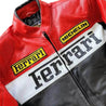 Vintage Ferrari Racing Leather Biker Jacket - Dash Racegear Store