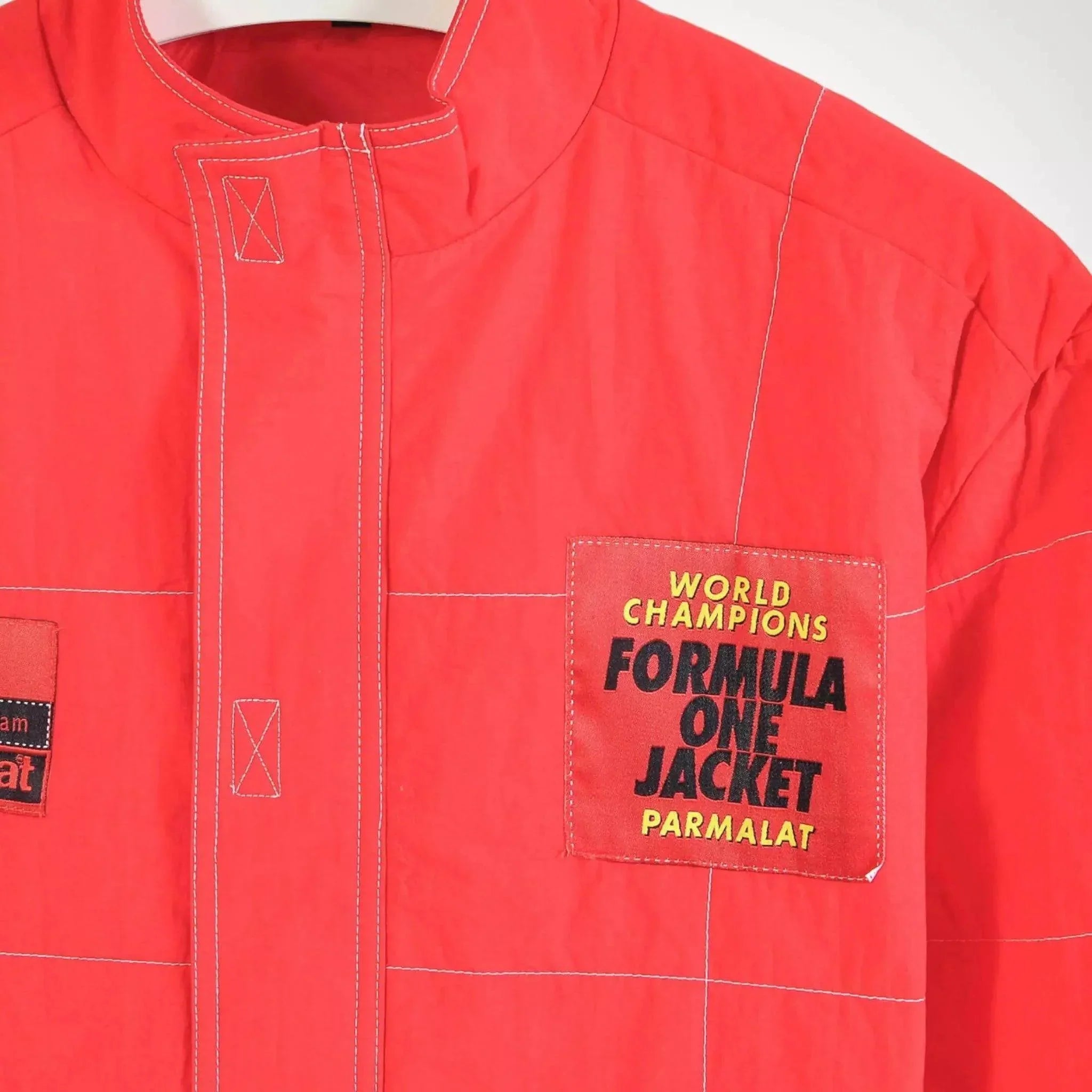 Vintage 80s Parmalat Formula 1 Racing Jacket
