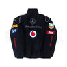 Vintage Edition Black Mercedes F1 Jacket - Dash Racegear Store