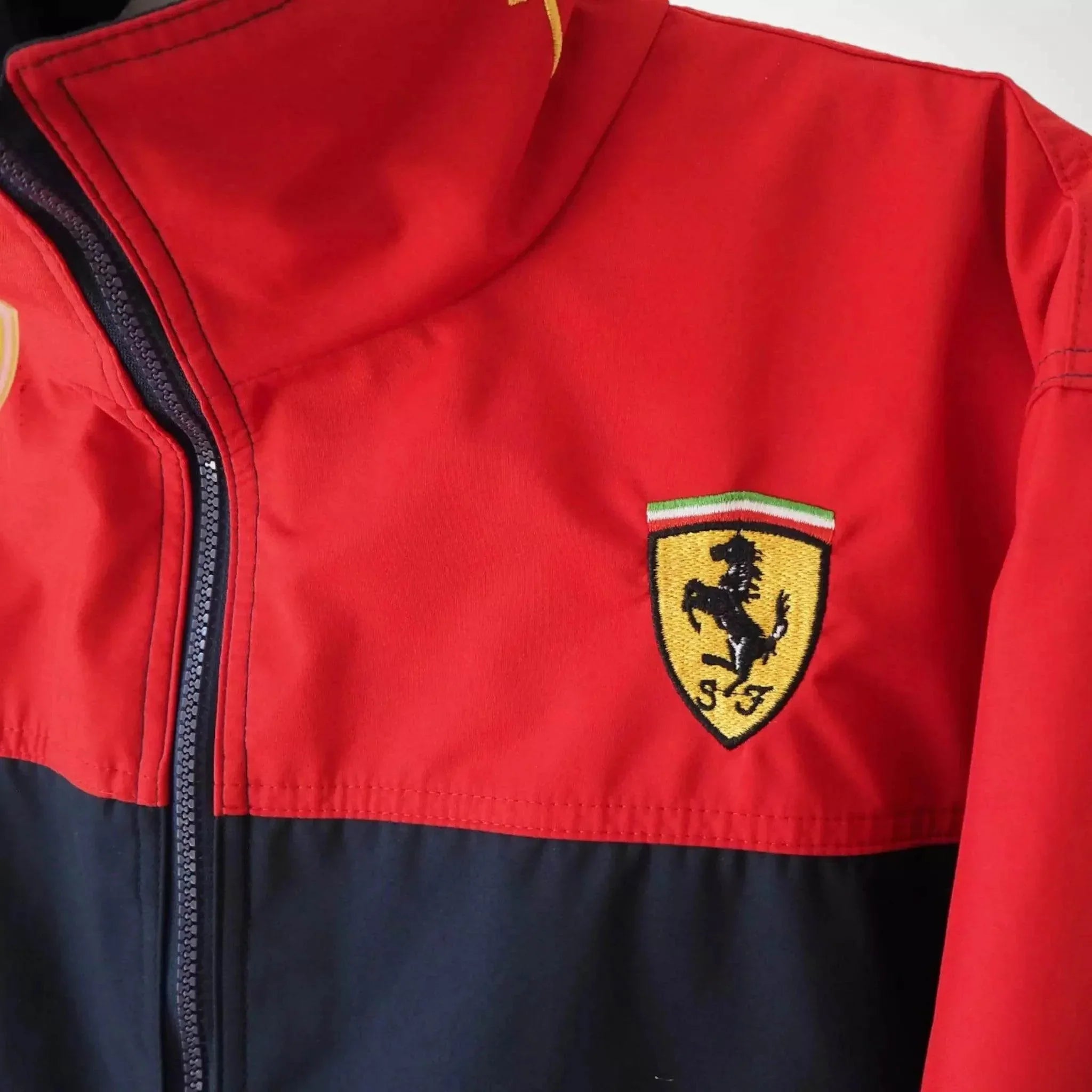 Vintage Ferrari Michael Schumacher 90's F1 Racing Team Jacket