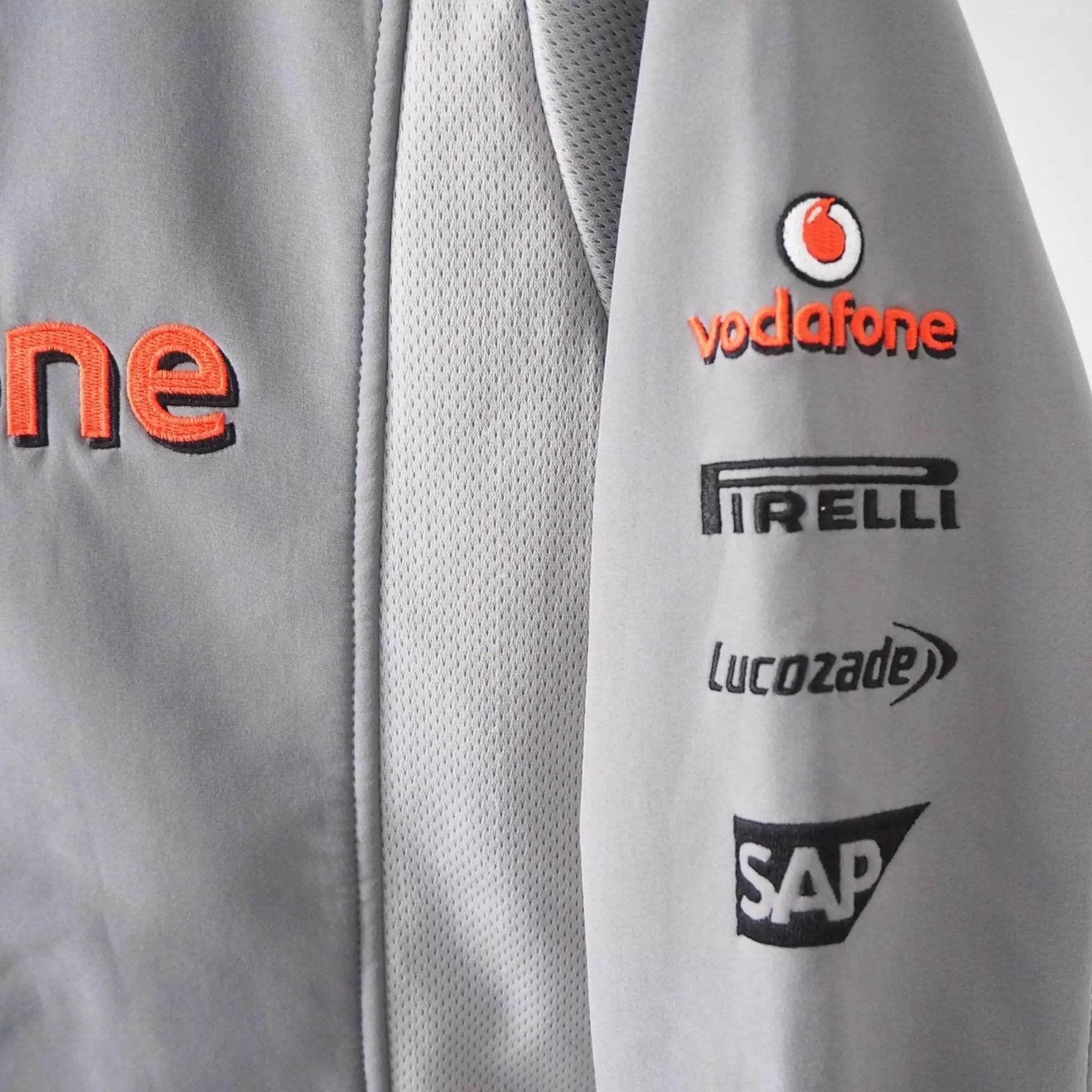 Vintage Mercedes Vodafone Racing Softshell Jacket