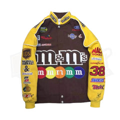 Vintage M&M Embroidered Racing Jacket