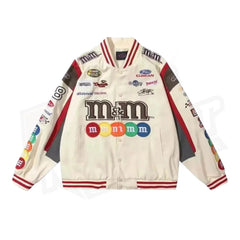 Vintage M&M Racing Embroidered Jacket