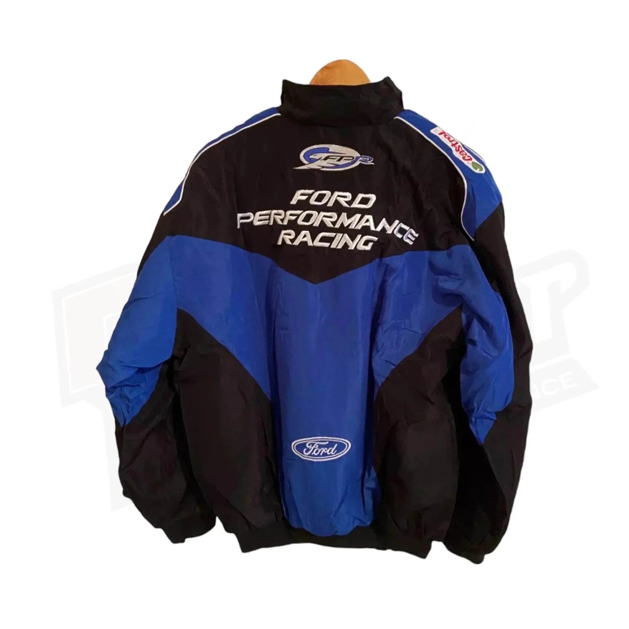 Vintage Navy/Blue Ford Performance Racing Bomber Jacket