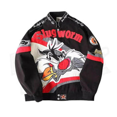 Vintage Slugworm Racing Thicken Jacket