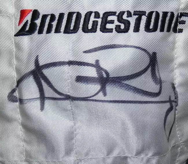 Williams 2009 driver promotional race suit signed by Rosberg and Nakajima - Dash Racegear Store