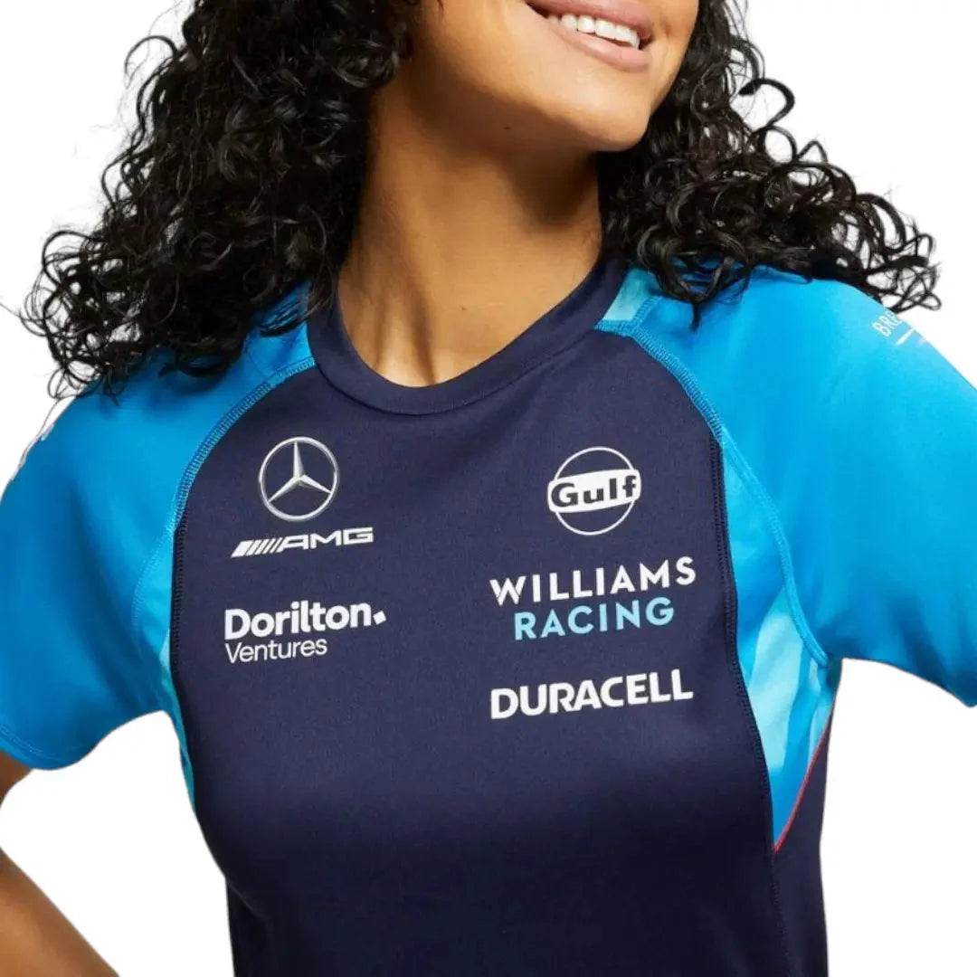 Women's Classic Kit Navy Williams Racing T-Shirt - Dash Racegear Store