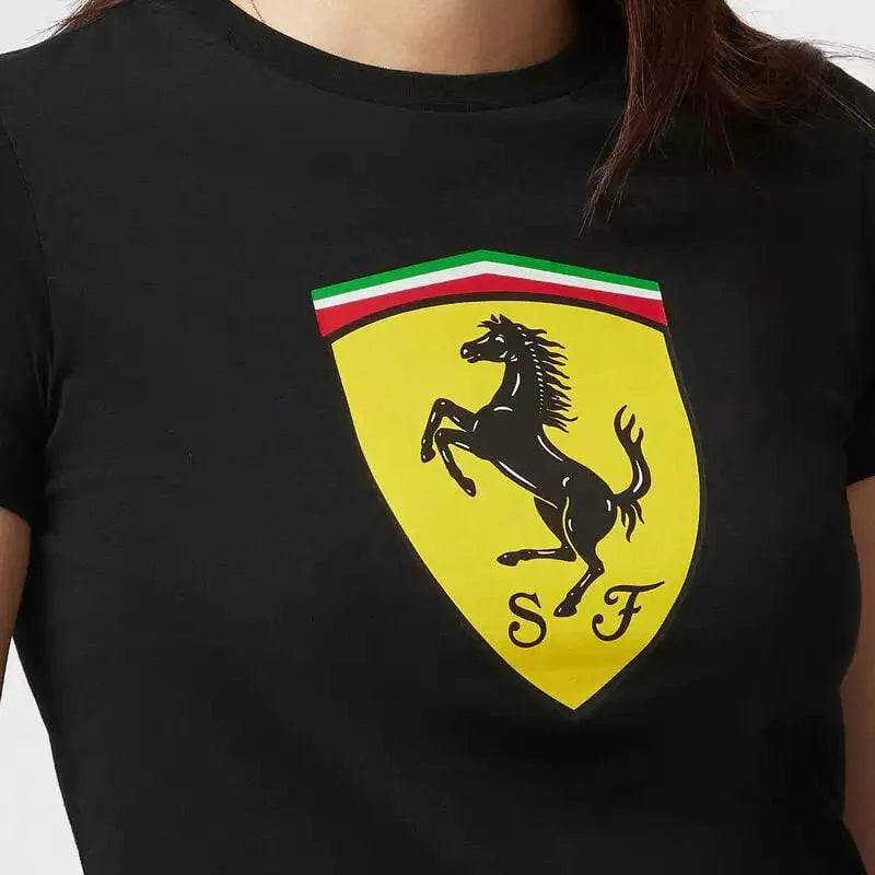Scuderia Ferrari F1 Women's Shield T-shirt - Dash Racegear Store
