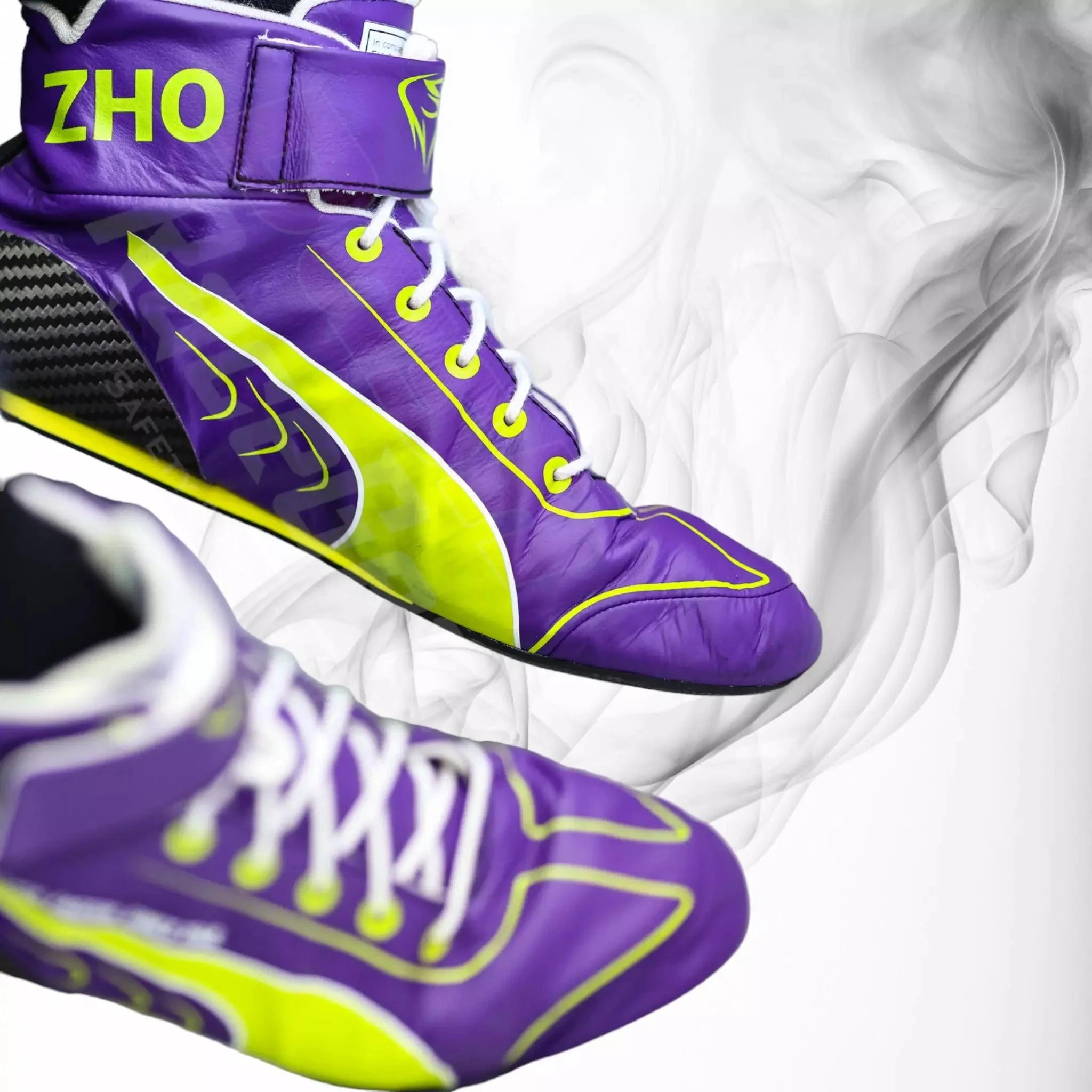 Zhou Guanyu 2023 Race Spec Alfa Romeo F1 Team Race Boots - Dash Racegear 