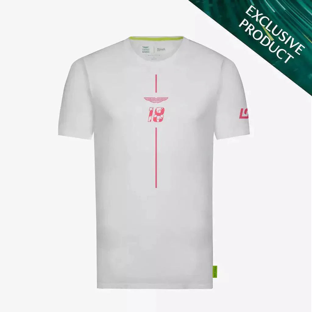 AMF1 Lance Stroll Limited Edition T-Shirt - White