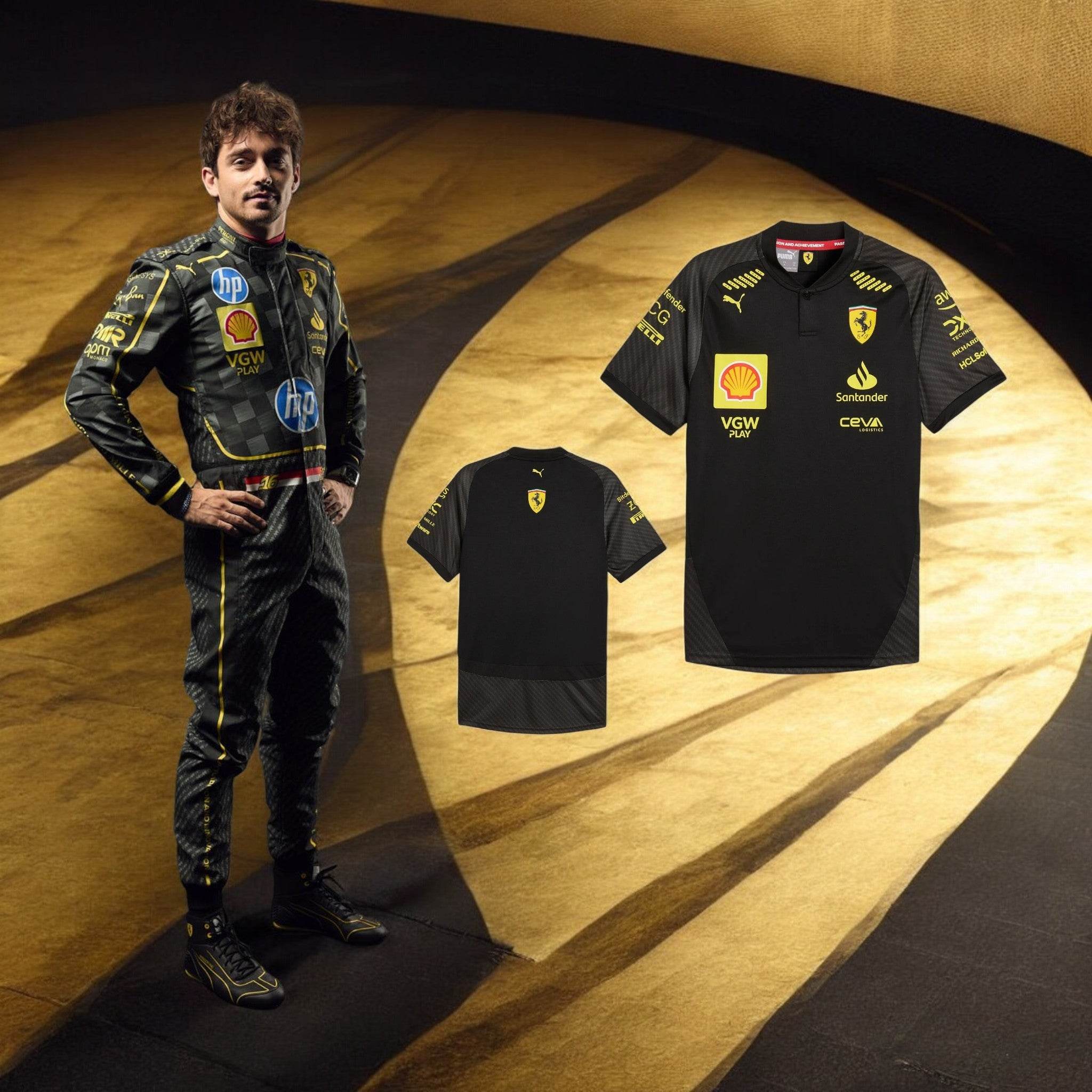 Scuderia Ferrari 2024 Monza GP Race Suit & T-shirt - Dash Racegear Store