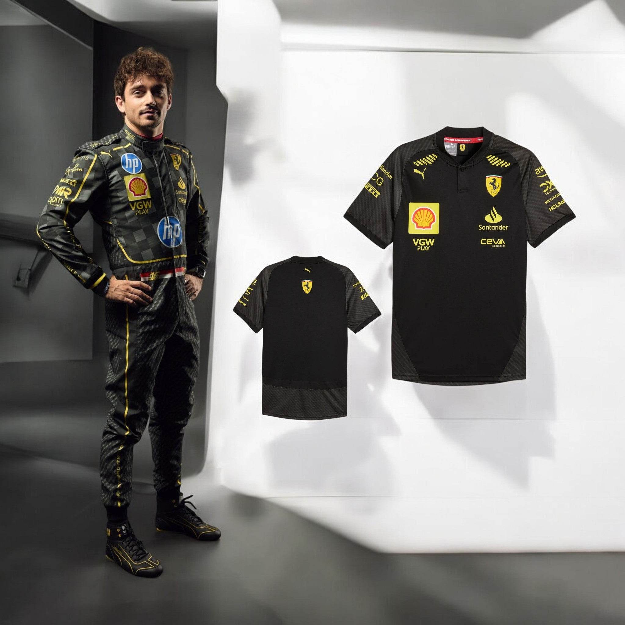 Scuderia Ferrari 2024 Monza GP Race Suit & T-shirt - Dash Racegear Store