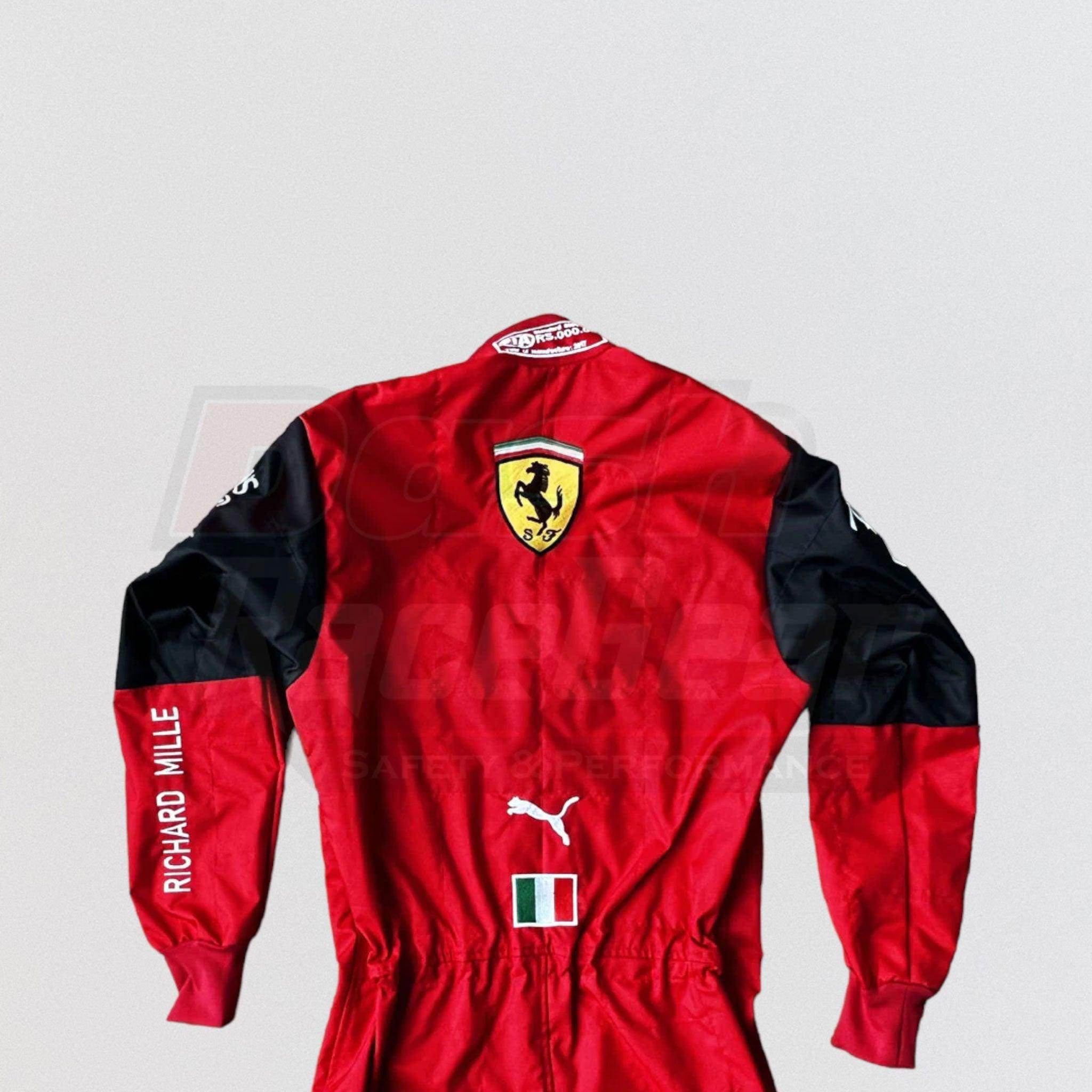 2022 Charles Leclerc Ferrari F1 Racing Suit - Dash Racegear Store