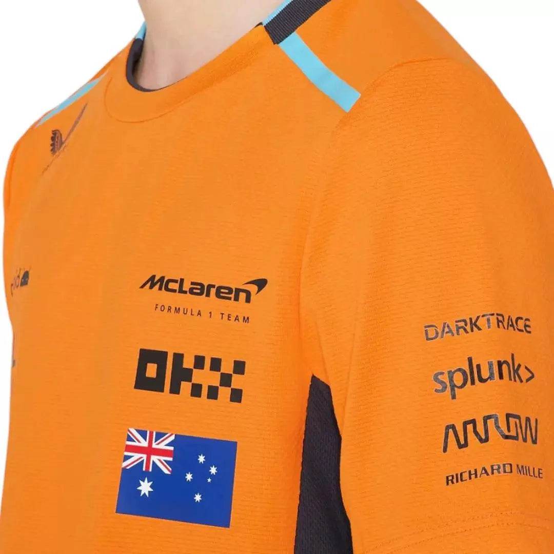 JUNIOR McLAREN REPLICA SET UP T-SHIRT OSCAR PIASTRI