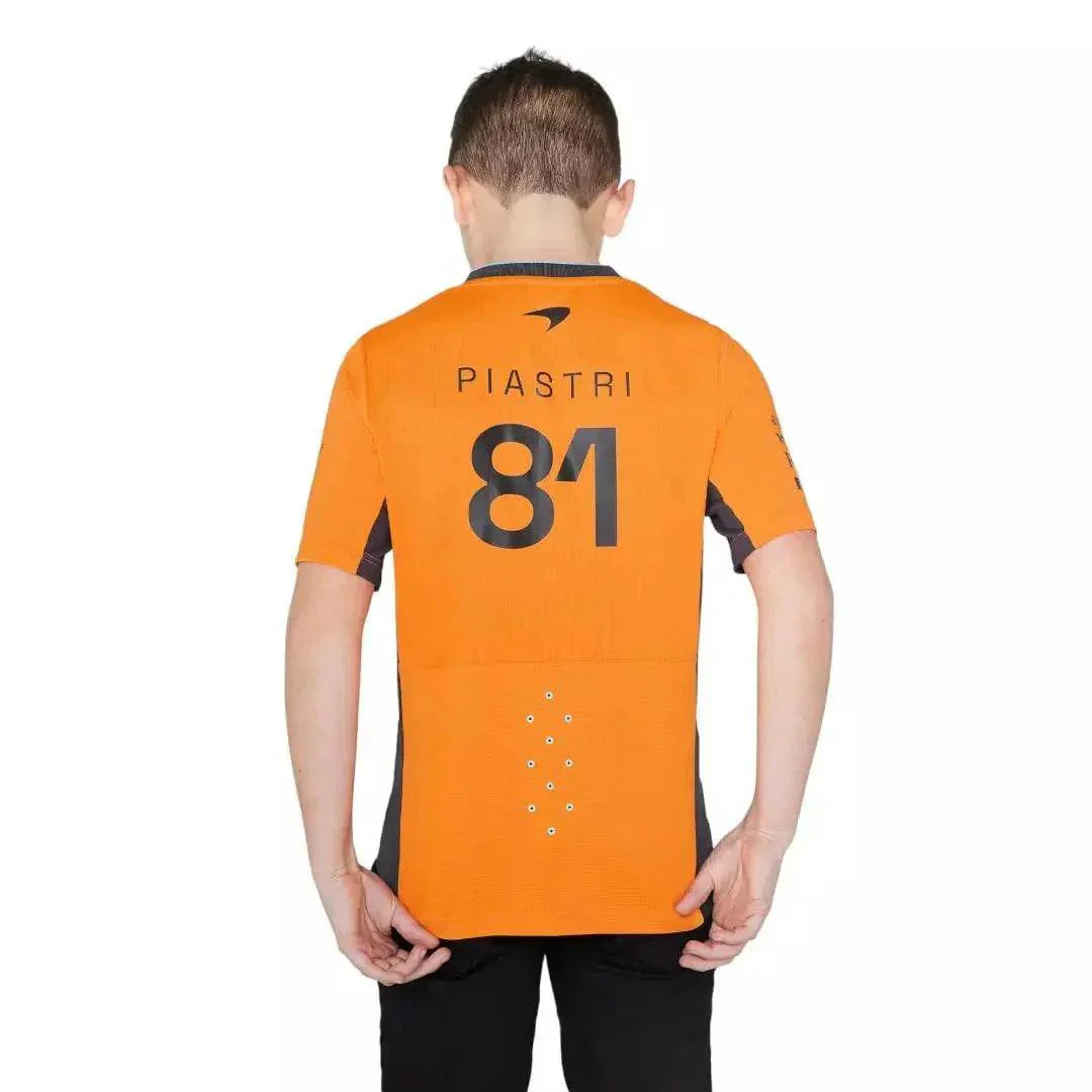 JUNIOR McLAREN REPLICA SET UP T-SHIRT OSCAR PIASTRI