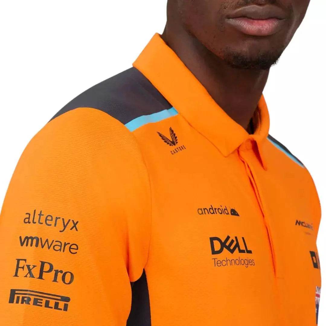 MENS McLAREN REPLICA POLO SHIRT OSCAR PIASTRI - Dash Racegear Store