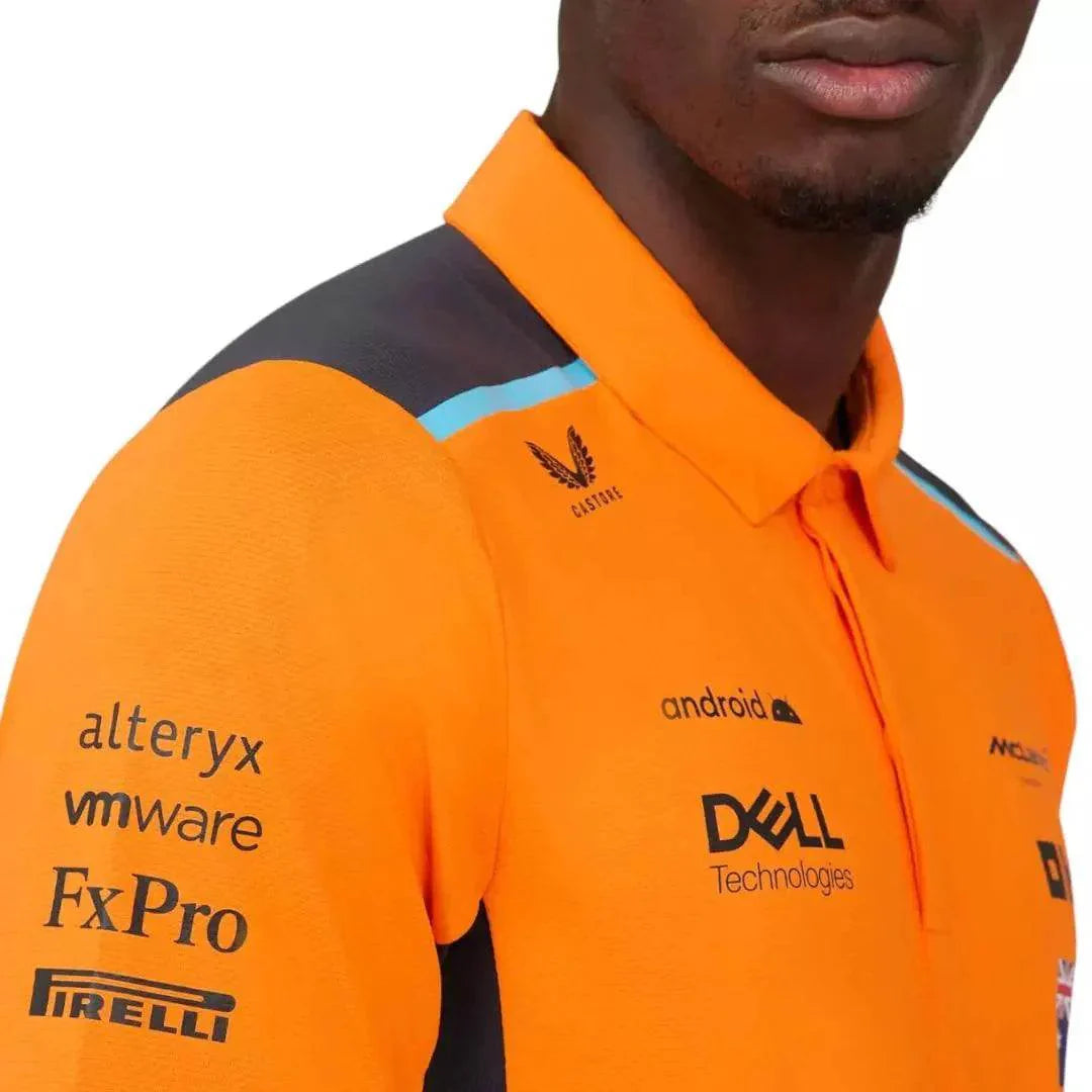 MENS McLAREN REPLICA POLO SHIRT OSCAR PIASTRI