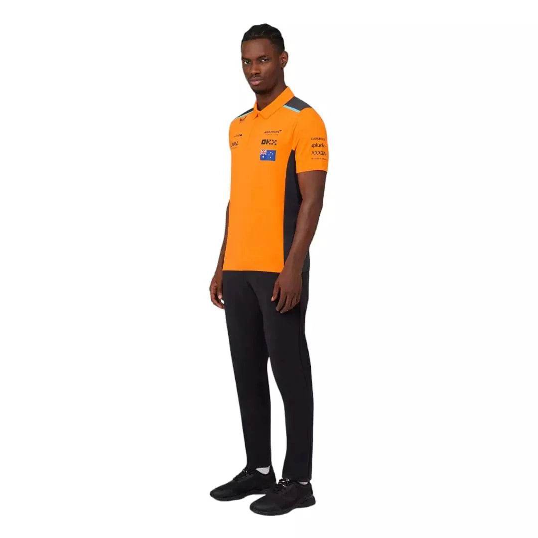 MENS McLAREN REPLICA POLO SHIRT OSCAR PIASTRI - Dash Racegear Store