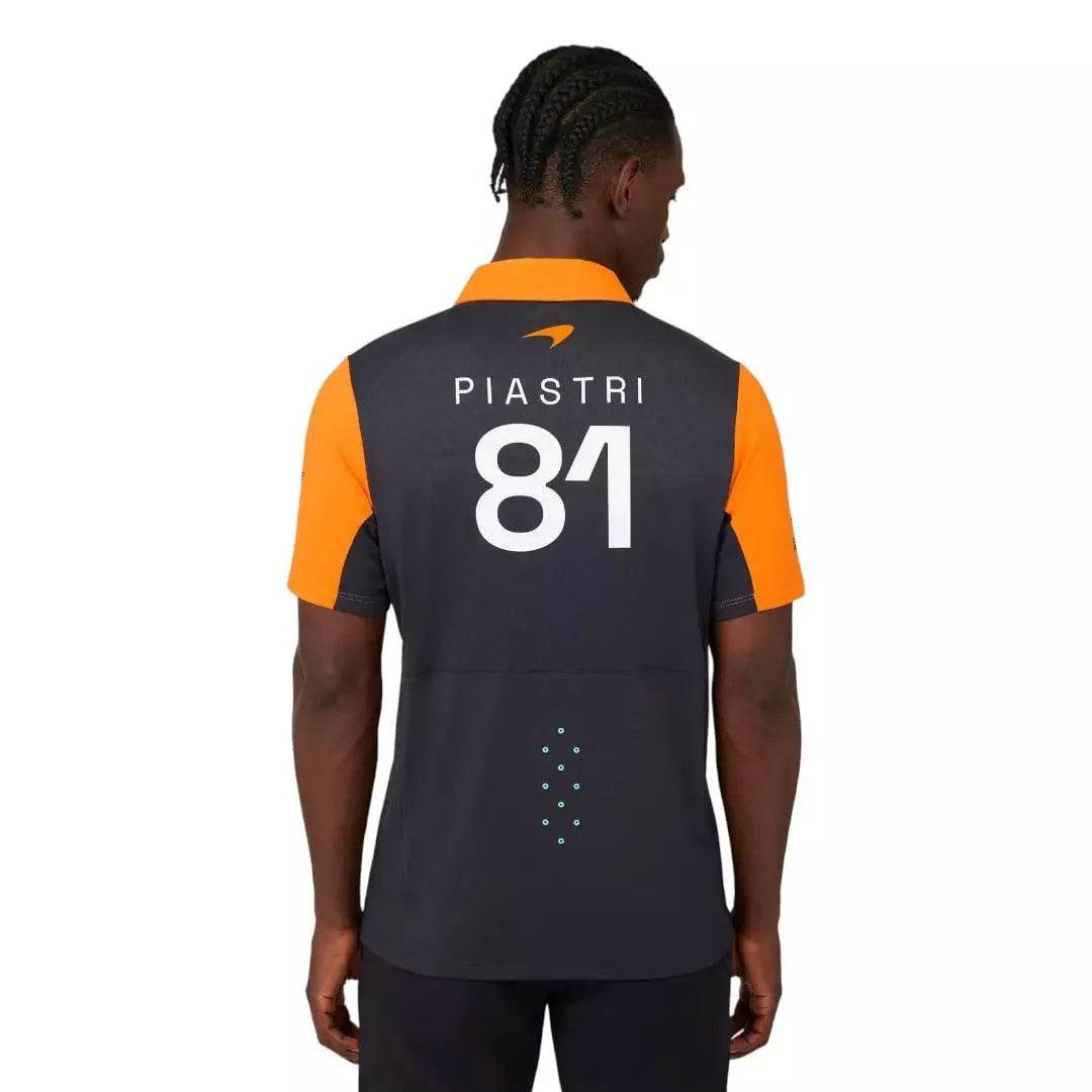 MENS McLAREN REPLICA POLO SHIRT OSCAR PIASTRI - Dash Racegear Store