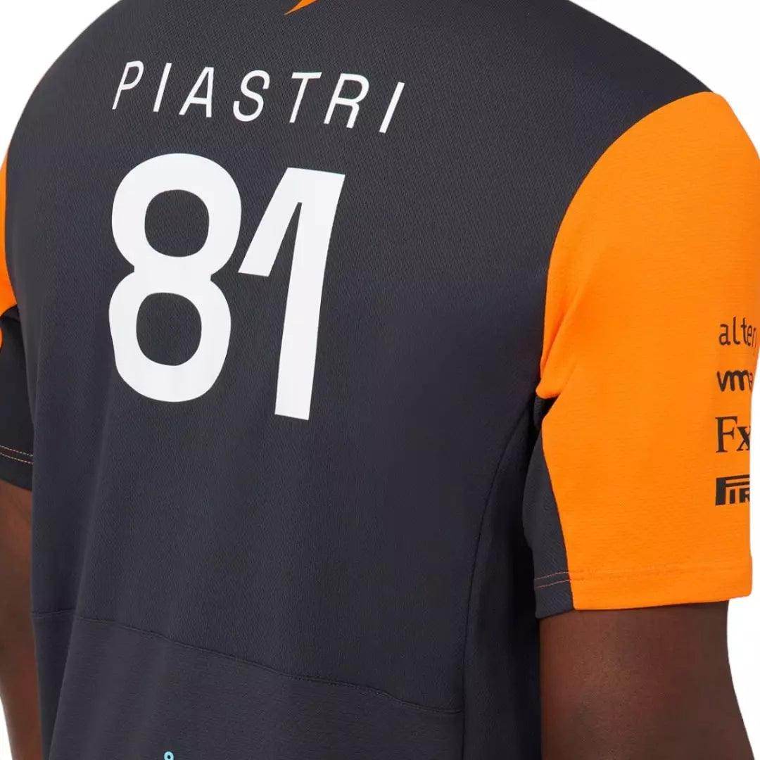 MENS McLAREN REPLICA POLO SHIRT OSCAR PIASTRI