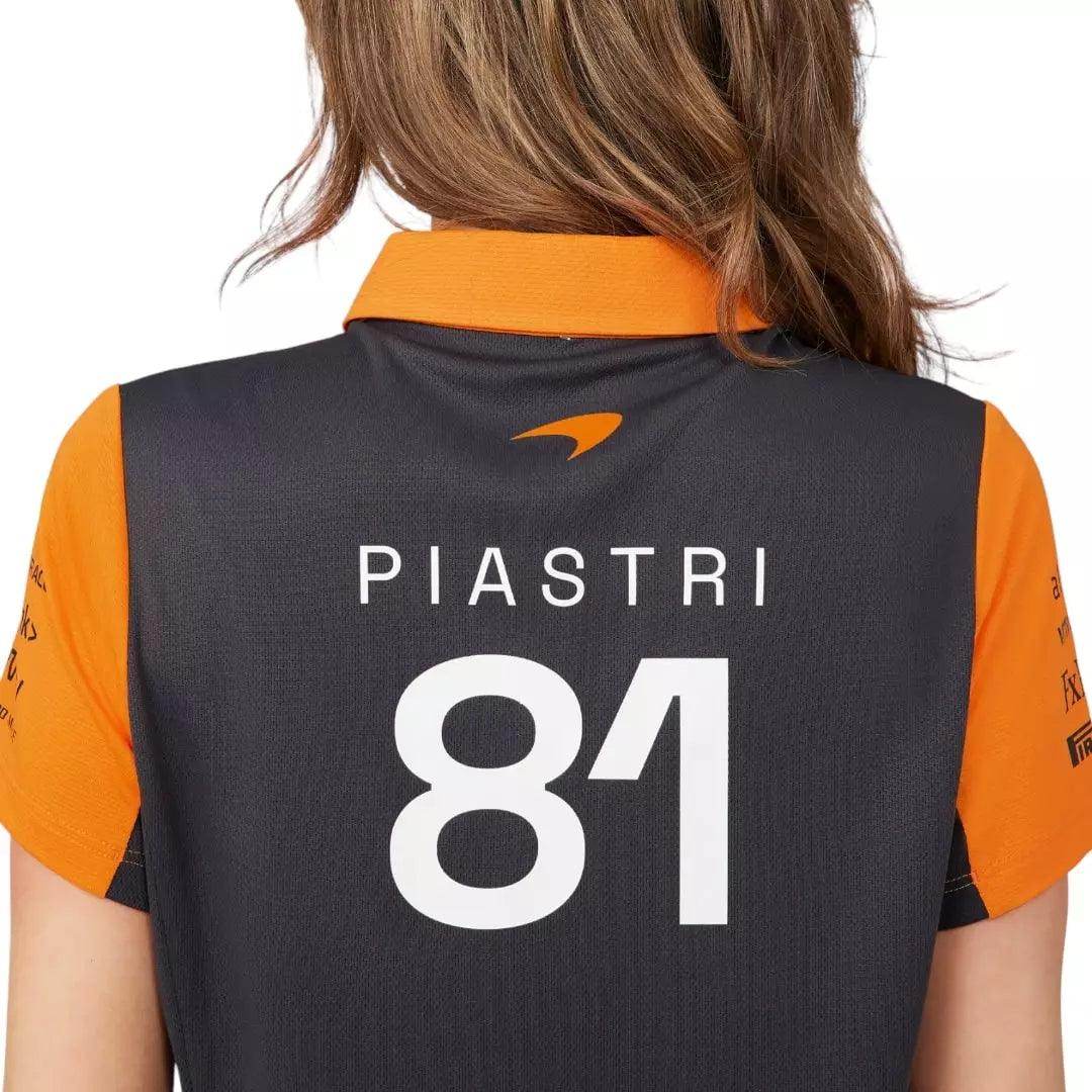 WOMENS MCLAREN REPLICA POLO SHIRT OSCAR PIASTRI - Dash Racegear Store