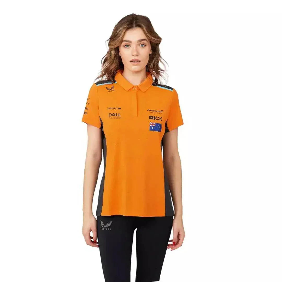 WOMENS MCLAREN REPLICA POLO SHIRT OSCAR PIASTRI XX-Large